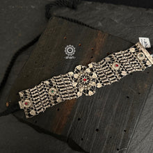 Tribal armband converted into choker neckpiece. Lightweight choker, looks great with both ethnic and western outfits.