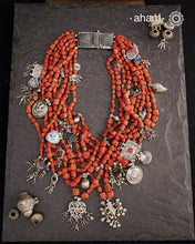 Coral Silver Neckpiece