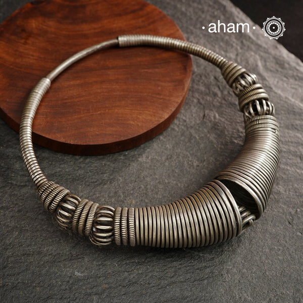Vadlo Tribal Silver Statement Hasli