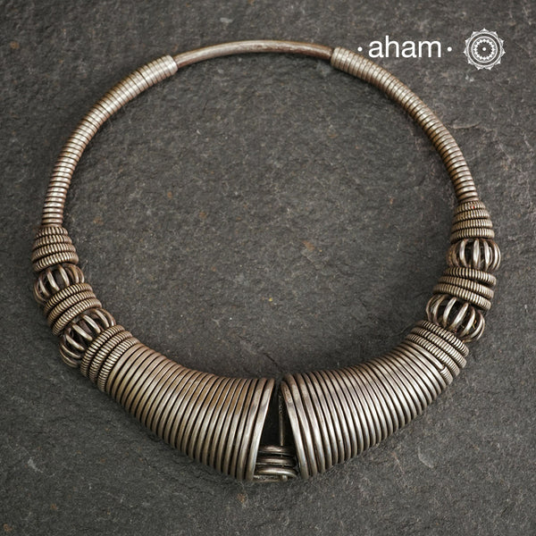 Vadlo Tribal Silver Statement Hasli