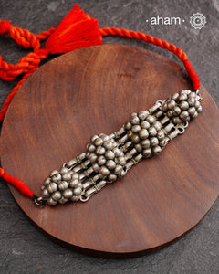 Vintage tribal silver choker with multiple ghungoors. Stunning piece that can be worn as it as or works great for layering. Also looks great when worn with a white shirt