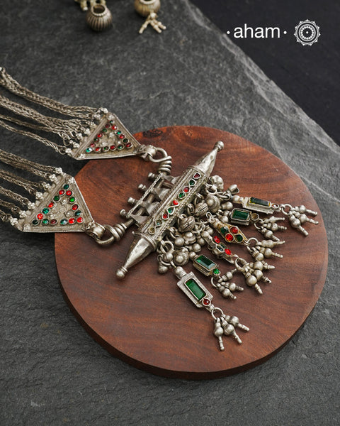 Tribal Silver Neckpiece