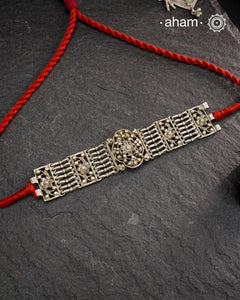 Tribal Silver Choker
