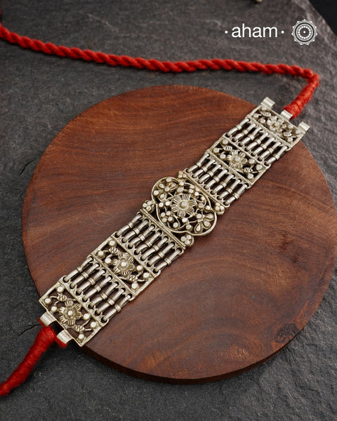 Tribal Silver Choker