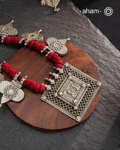 Tribal Silver Neckpiece