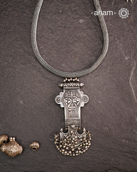 Tribal Silver Neckpiece