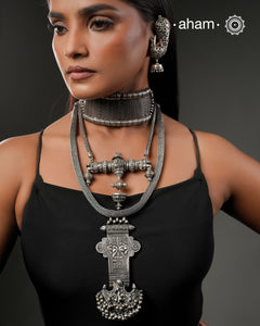 Tribal Silver Neckpiece