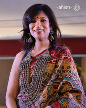 Tribal Sathlada Silver Neckpiece
