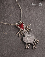 Glass Silver Neckpiece