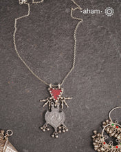Glass Silver Neckpiece