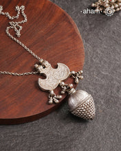 Tribal Borla Silver Neckpiece