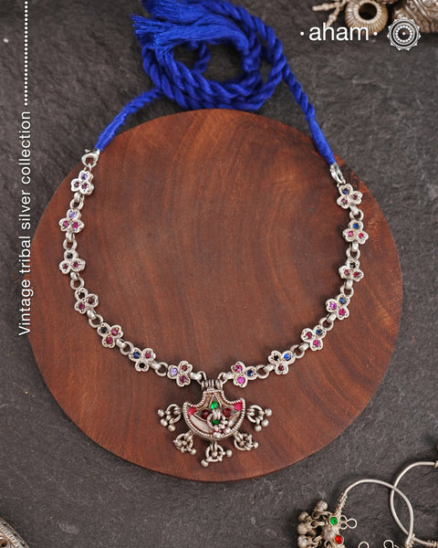 Tribal Silver Neckpiece