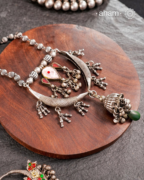 Tribal Silver Neckpiece