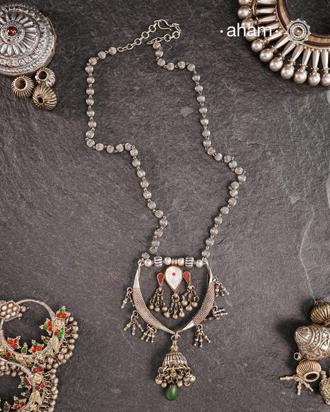 Tribal Silver Neckpiece