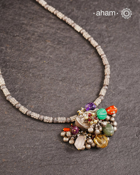 Tribal Silver Neckpiece