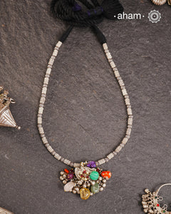 Tribal Silver Neckpiece