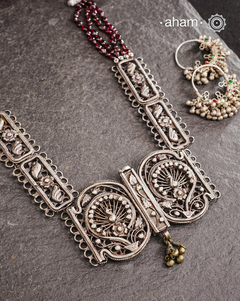 Tribal Silver Neckpiece