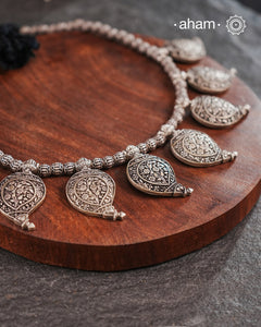Ambi Tribal Silver Neckpiece