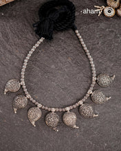Ambi Tribal Silver Neckpiece