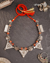 Tribal Amulet Silver Neckpiece