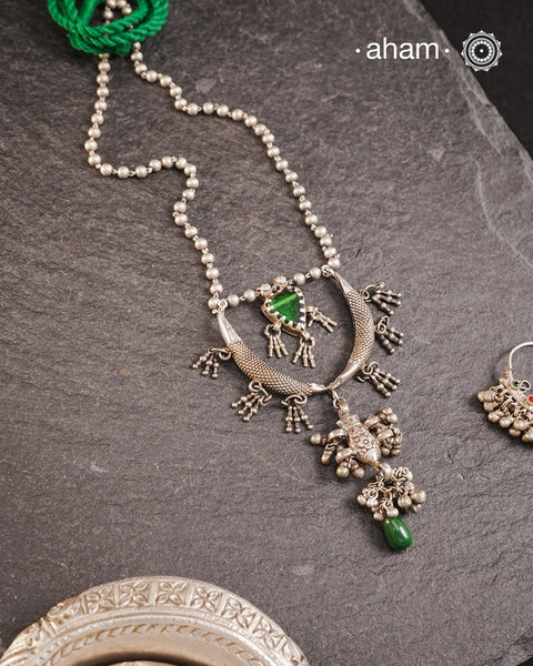Tribal Silver Neckpiece