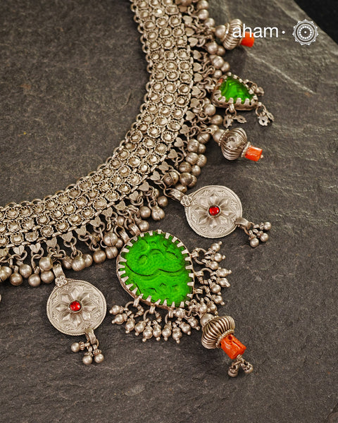 Tribal Silver Neckpiece