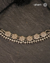 Tribal Silver Choker
