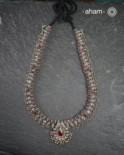 Peshwai Kolhapuri saaj comes from the Western Ghats region of Maharashtra.
92.5 silver neckpiece with Original saaj motifs and a traditional pendant.
A true heirloom piece that your generations will wear with immense pride.