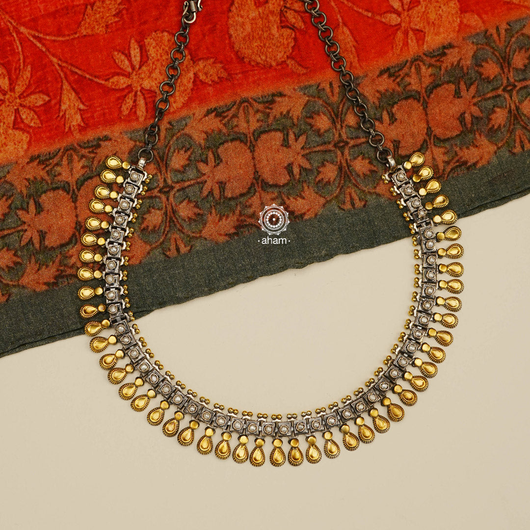 Noori Two Tone Silver Neckpiece