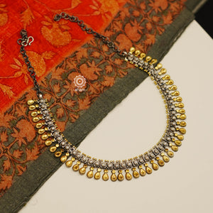 Noori Two Tone Silver Neckpiece