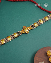 Bandhel Two Tone Silver Choker