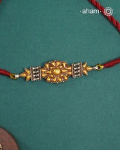 Bandhel Two Tone Silver Choker