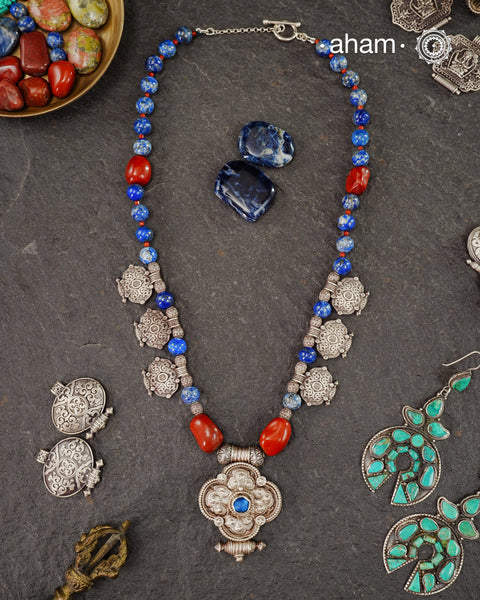 Himalayan Silver Neckpiece
