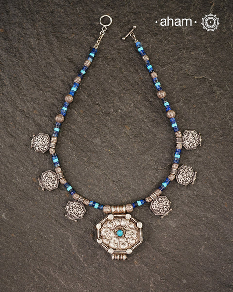 Himalayan Silver Neckpiece