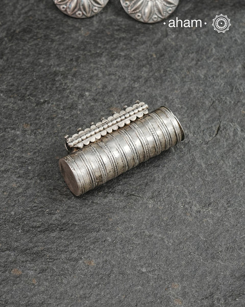 Vintage Silver Pendant. Beautiful handcrafted pendant from a bygone area, that bring back memories and stories of that time. Wear it with a long chain or with a black thread, or layer them with to create a distinct look.&nbsp;