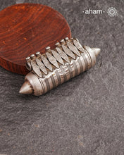 Vintage Silver Amulet Pendant from the south of India. Beautiful handcrafted pendant from a bygone area, that bring back memories and stories of that time.&nbsp; Wear it with a long chain or with a black thread, or layer them with to create a distinct look.