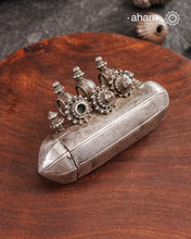 Vintage Silver Pendant from the South of India. A rare piece which would be a wonderful addition to a connoisseurs collection.Beautiful handcrafted pendant from a bygone area, that bring back memories and stories of that time.