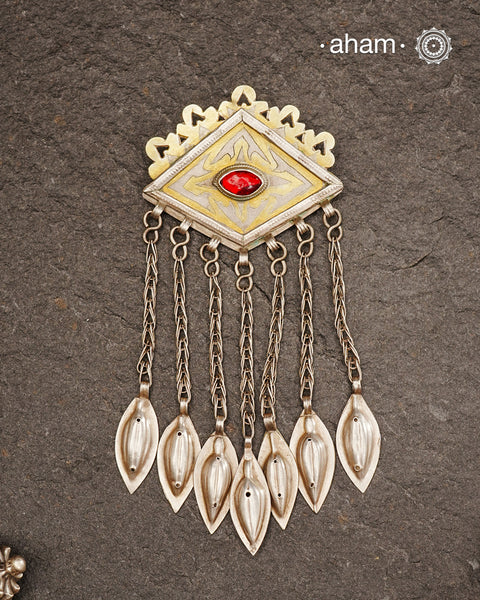 Traditional Turkmen Pendant

Chain not included