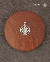 92.5 silver Mandala Pendant.
