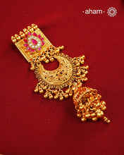 Gold Polish Silver Pendant