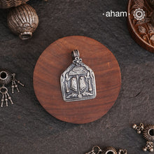 Discover the charm of traditional craftsmanship with our Handmade 92.5 Sterling Silver Laxmi Feet Pendant.