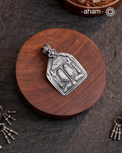 Discover the charm of traditional craftsmanship with our Handmade 92.5 Sterling Silver Laxmi Feet Pendant.Expertly crafted using the thapi (stamp die) technique, this pendant reflects the age-old artistry of India’s tribal communities. Known by various names like Kavach, Mandaliya, Patri, and Kathla, amulet pendants have long been cherished as symbols of passive worship—a way to keep your deity, Kuldevta, or Kuldevi close to your heart.