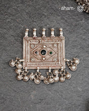 Beautiful handcrafted tribal silver amulet pendant from a bygone area, that bring back memories and stories of that time.Wear it with a long chain or with a black thread, or layer them to create a distinct look.