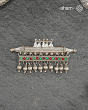 Beautiful handcrafted tribal silver amulet pendant from a bygone area, that bring back memories and stories of that time.&nbsp;Wear it with a long chain or with a black thread, or layer them to create a distinct look.