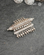 Beautiful handcrafted tribal silver amulet pendant from a bygone area, that bring back memories and stories of that time.Wear it with a long chain or with a black thread, or layer them to create a distinct look.