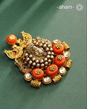 Krishna Two Tone Silver Pendant