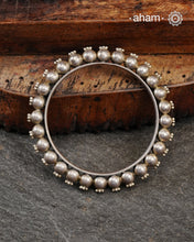 Handcrafted classic Silver kada.