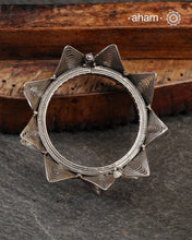 Hand Kada with Tar Work crafted in 92.5 silver