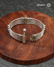 Mewad Kemp Silver Kada (Size: 2.5)