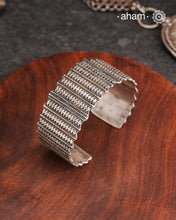Mewad Silver HandCuff (Open Cuff)